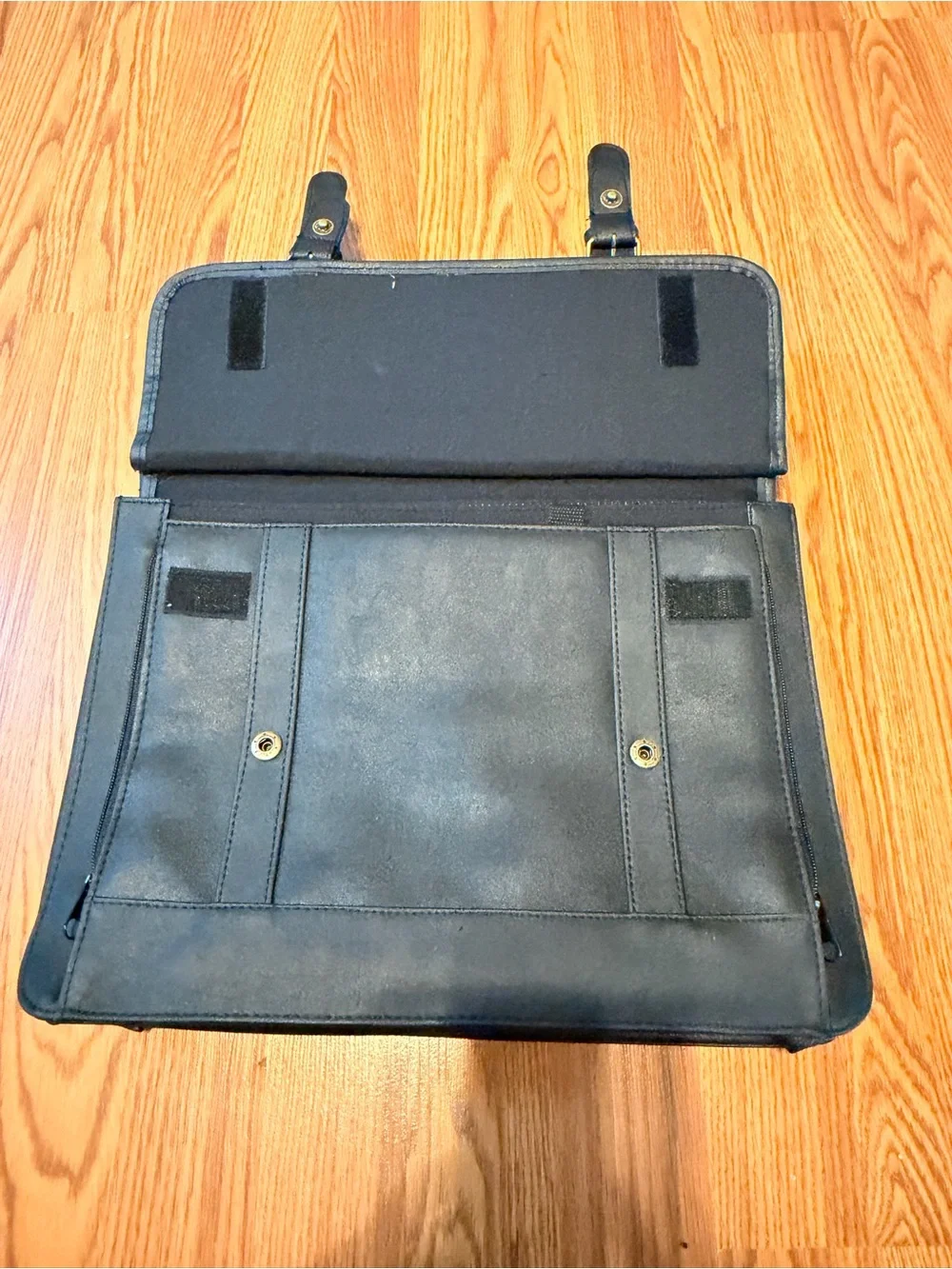 Black Men's Briefcase Satchel Bag - Classic Professional Style NWT